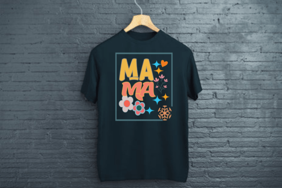 A Modern ‘Mama’ Graphic Design Asset for Print & Templates
