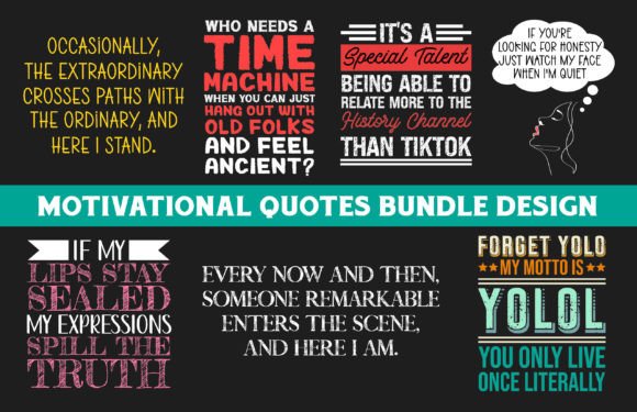A Real Crafter's Review of This Motivational Quotes Graphics Bundle