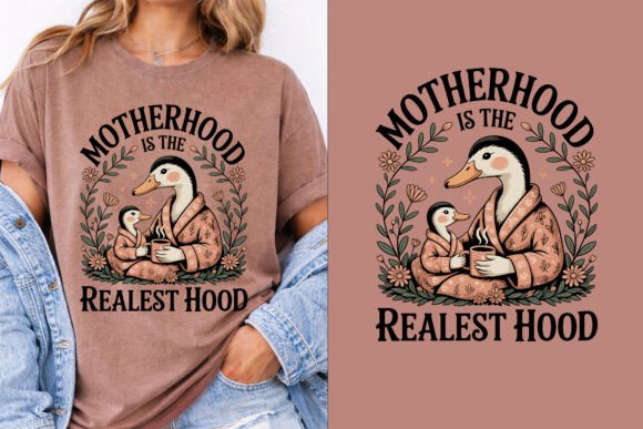 Motherhood is the Realest Hood: A Graphics Asset for Print Templates