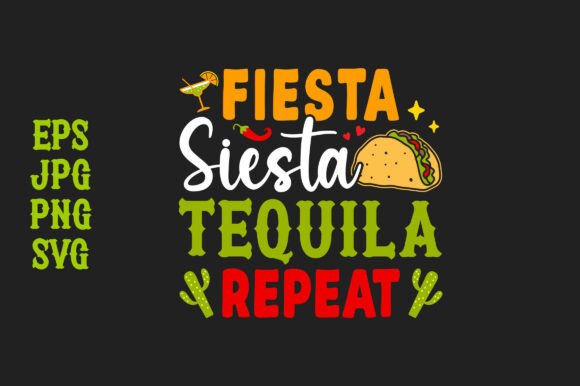 My Craft Studio Review of the Fiesta Siesta Tequila Repeat Graphics