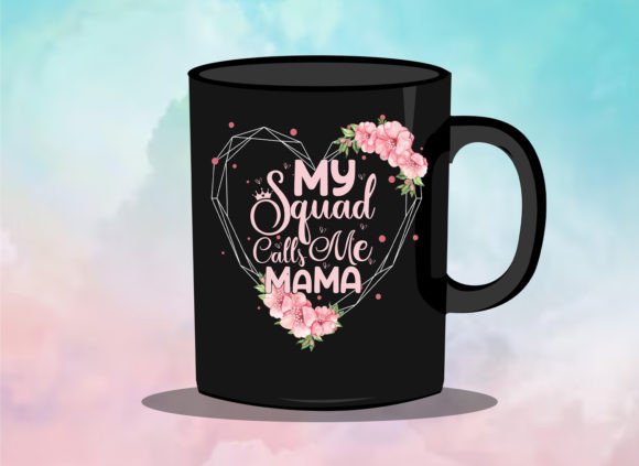 Reviewing a Mother's Day Quote Mug & T-Shirt Graphic Design Asset